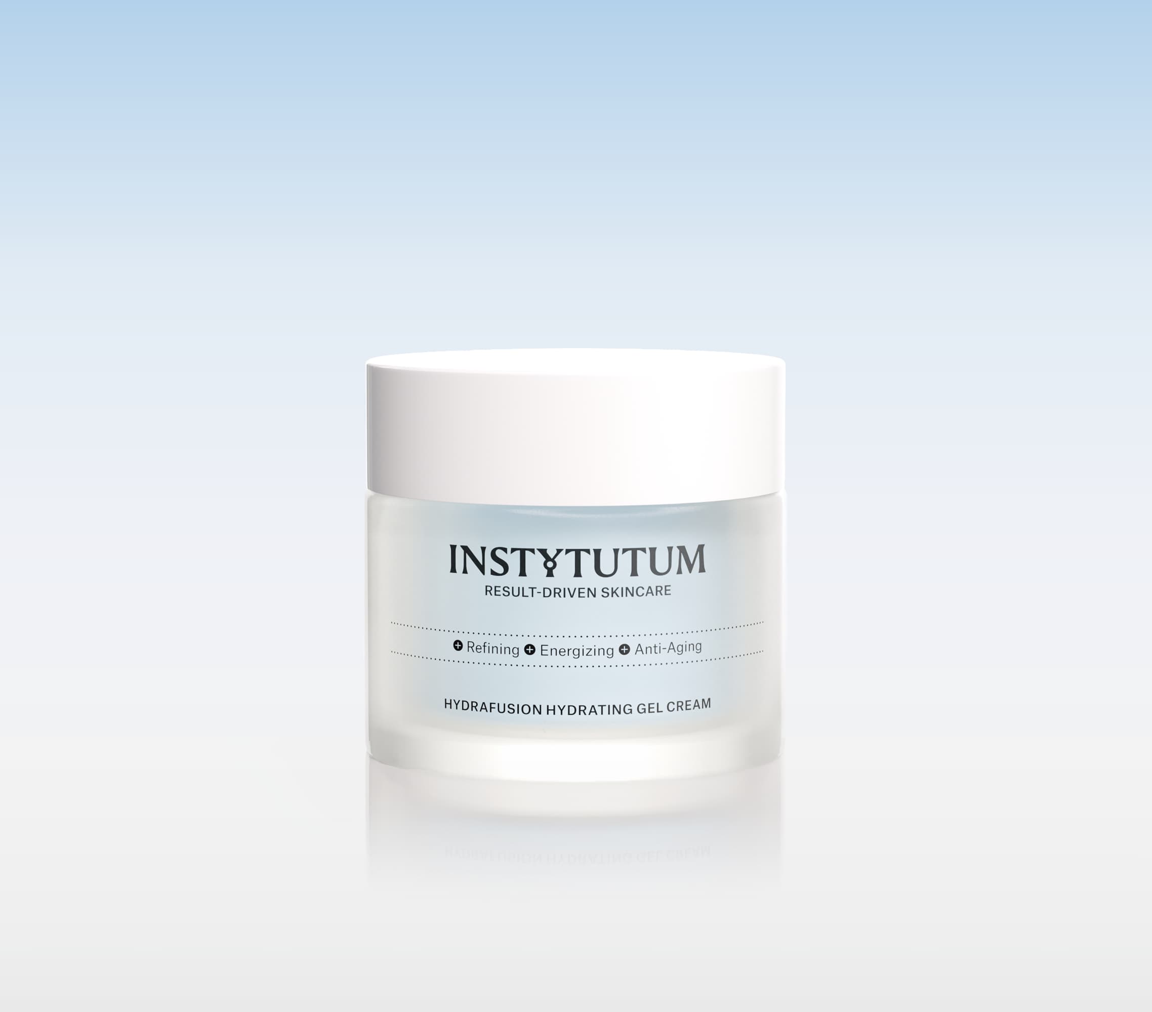 Hydrafusion Hydrating Gel Cream Next Gen peptide gel cream refillable skincare hydrating gel cream 4D hyaluronic acid Swiss skincare